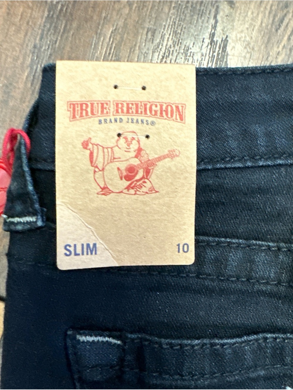 True Religion Jeans Section  Slim Seat Girls Kid Size 10 Denim <<<<411>>>>> - Picture 9 of 10